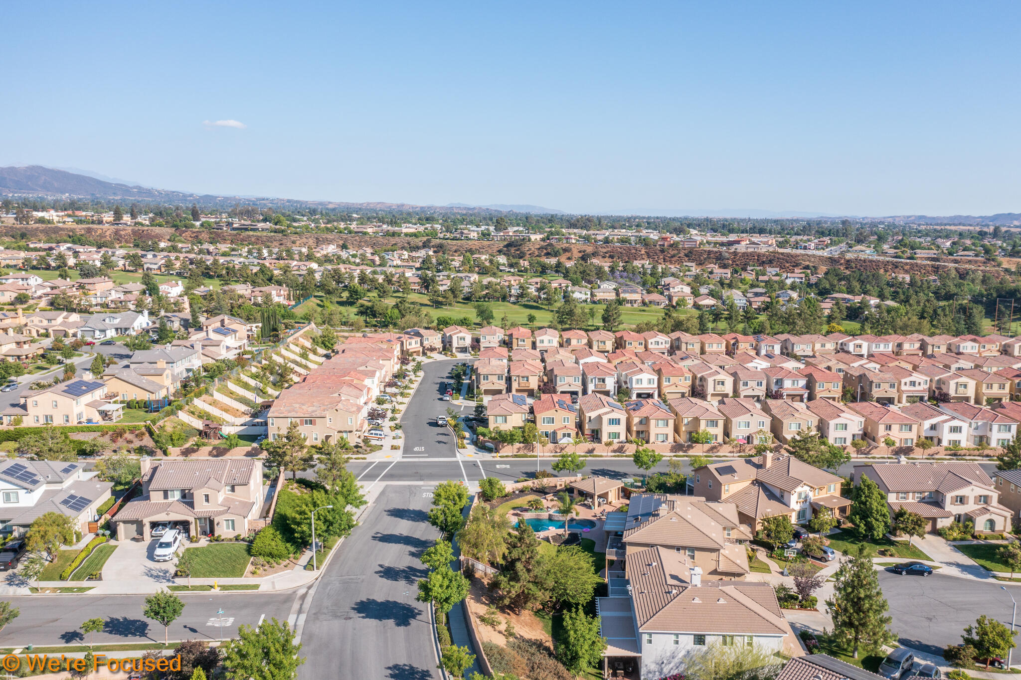 33856 Augusta Circle Yucaipa, CA 92399 - Photo 51 of 55 an aerial view of multiple house