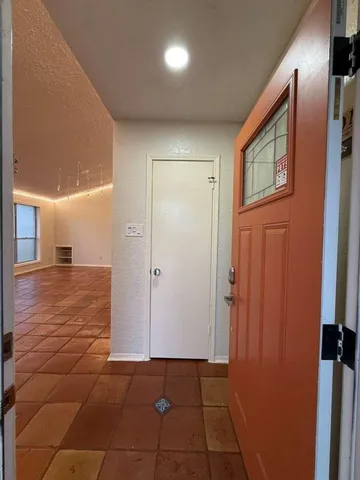 a view of empty room