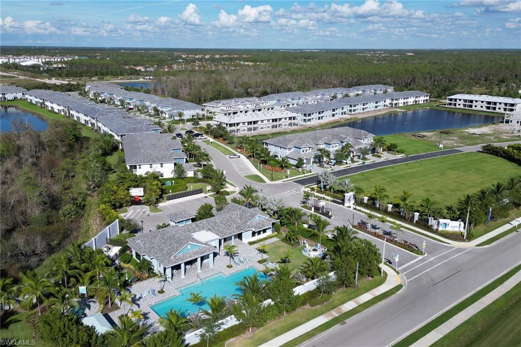 2647 Seychelles Circle, Unit 2202 Naples, FL 34112 - Photo 34 of 37 Aerial overview of property's location with a large body of water