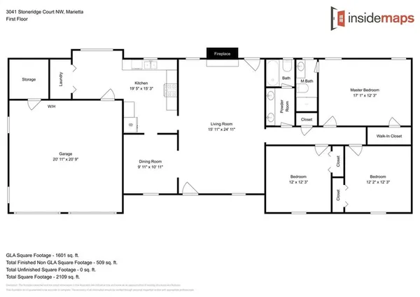 $2,075 | 3041 Stoneridge Court, Marietta, GA 30064