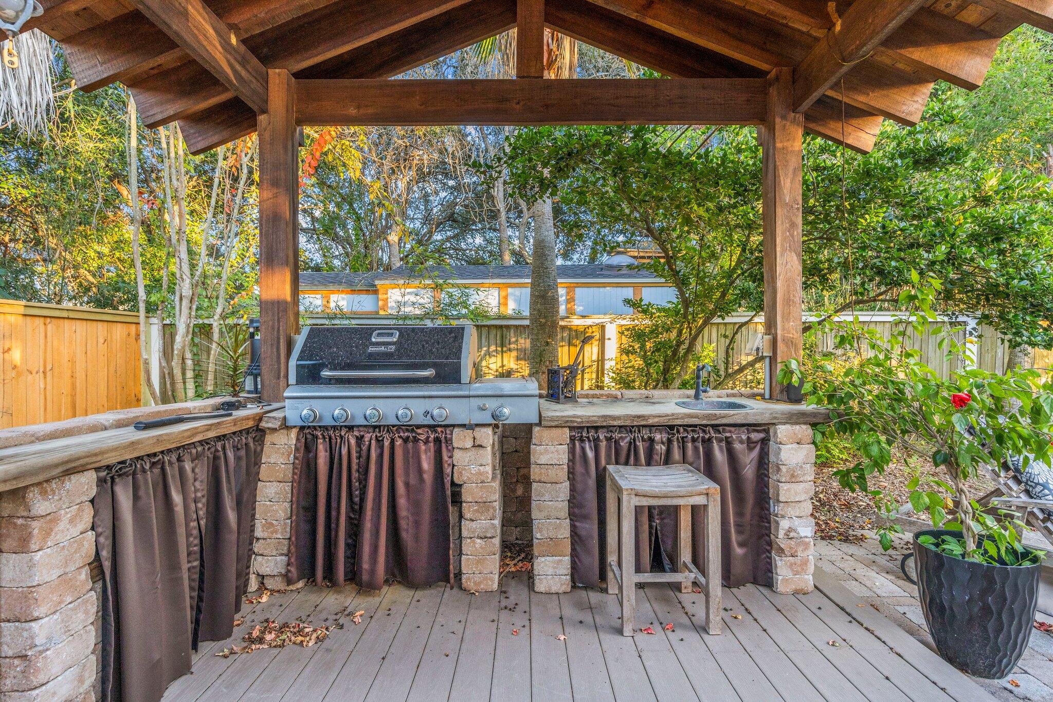 704 Main Street Destin, FL 32541 - Photo 42 of 59 a view of balcony with wooden floor