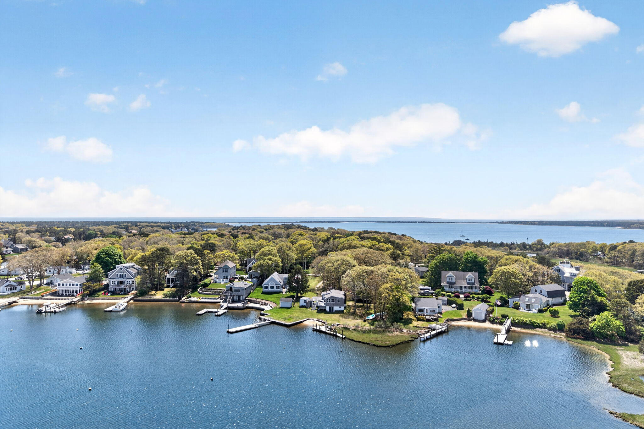 11 Clamshell Lane Mashpee, MA 02649 - Photo 3 of 43 an aerial view of a houses with city view