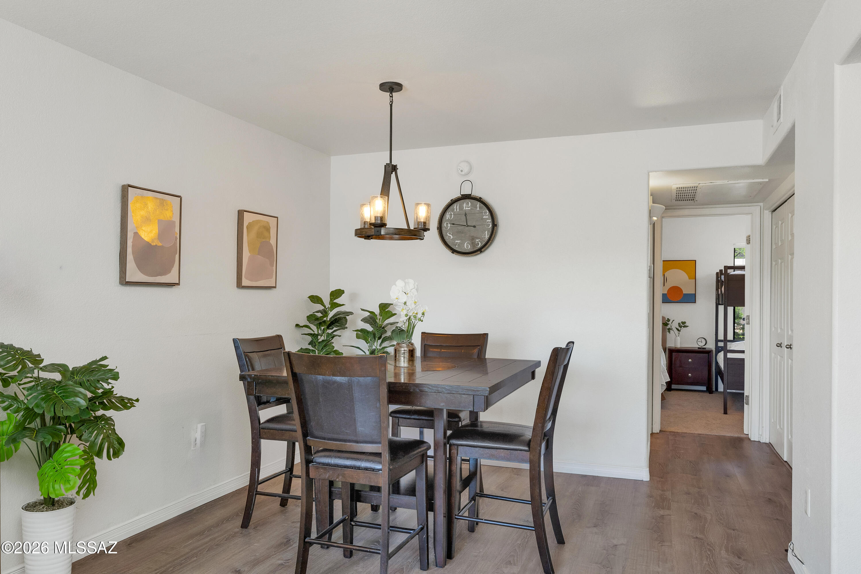 5855 North Kolb Road, Unit 2102 Tucson, AZ 85750 - Photo 17 of 34 Dining to Secondary Bedroom