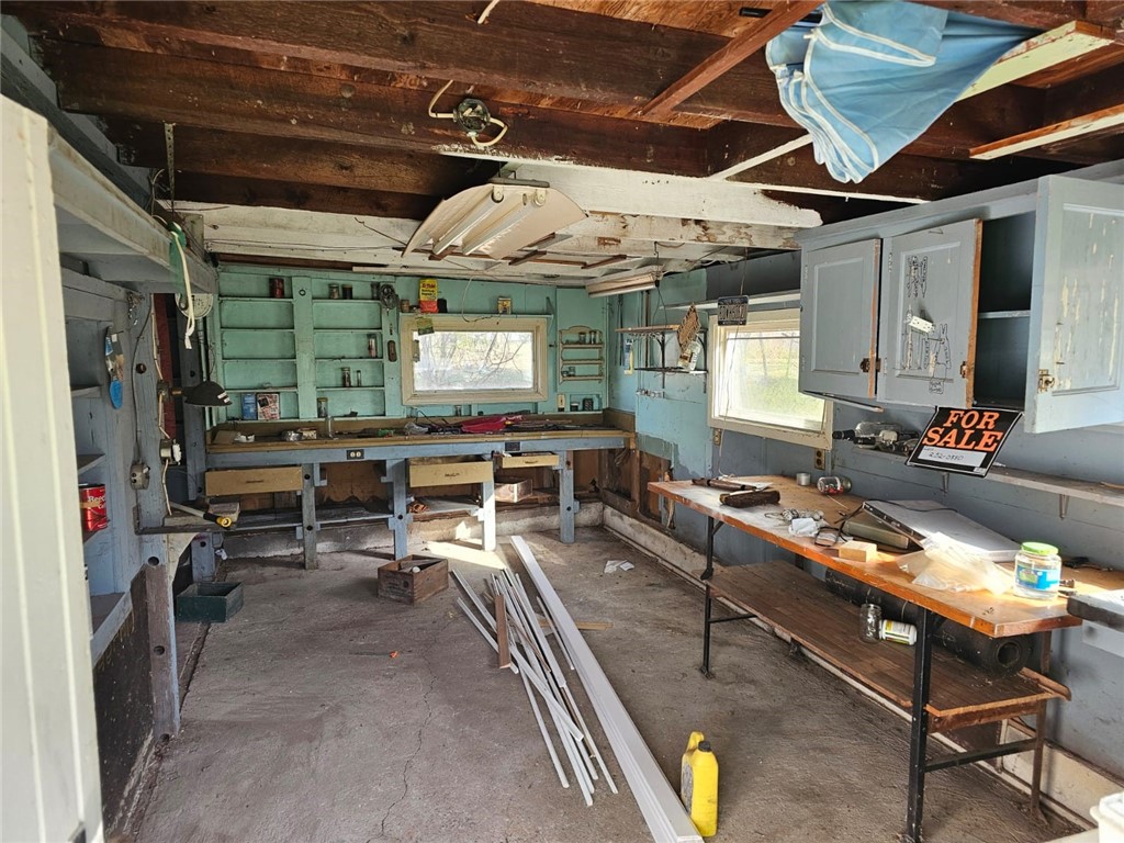 6972 Owasco Road Owasco, NY 13021 - Photo 26 of 27 Workshop area attached to rear of garage