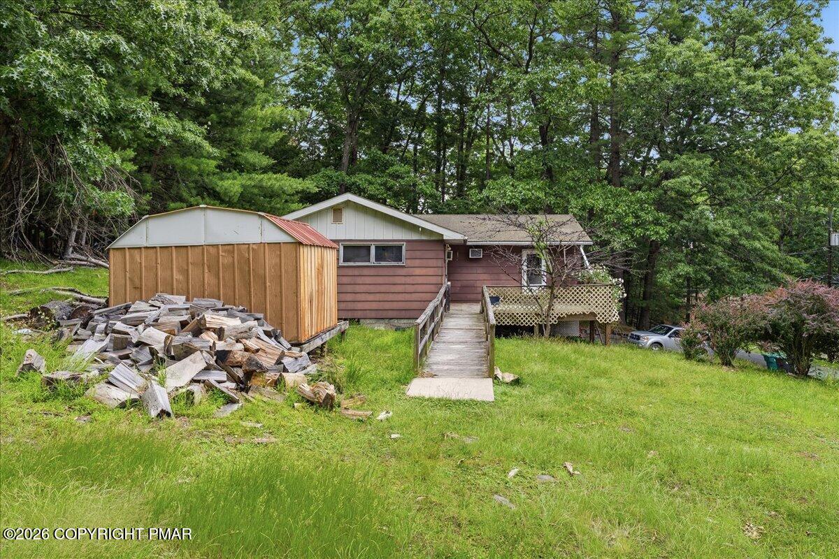 112 Purdytown Road Lakeville, PA 18438 - Photo 23 of 28 Back View