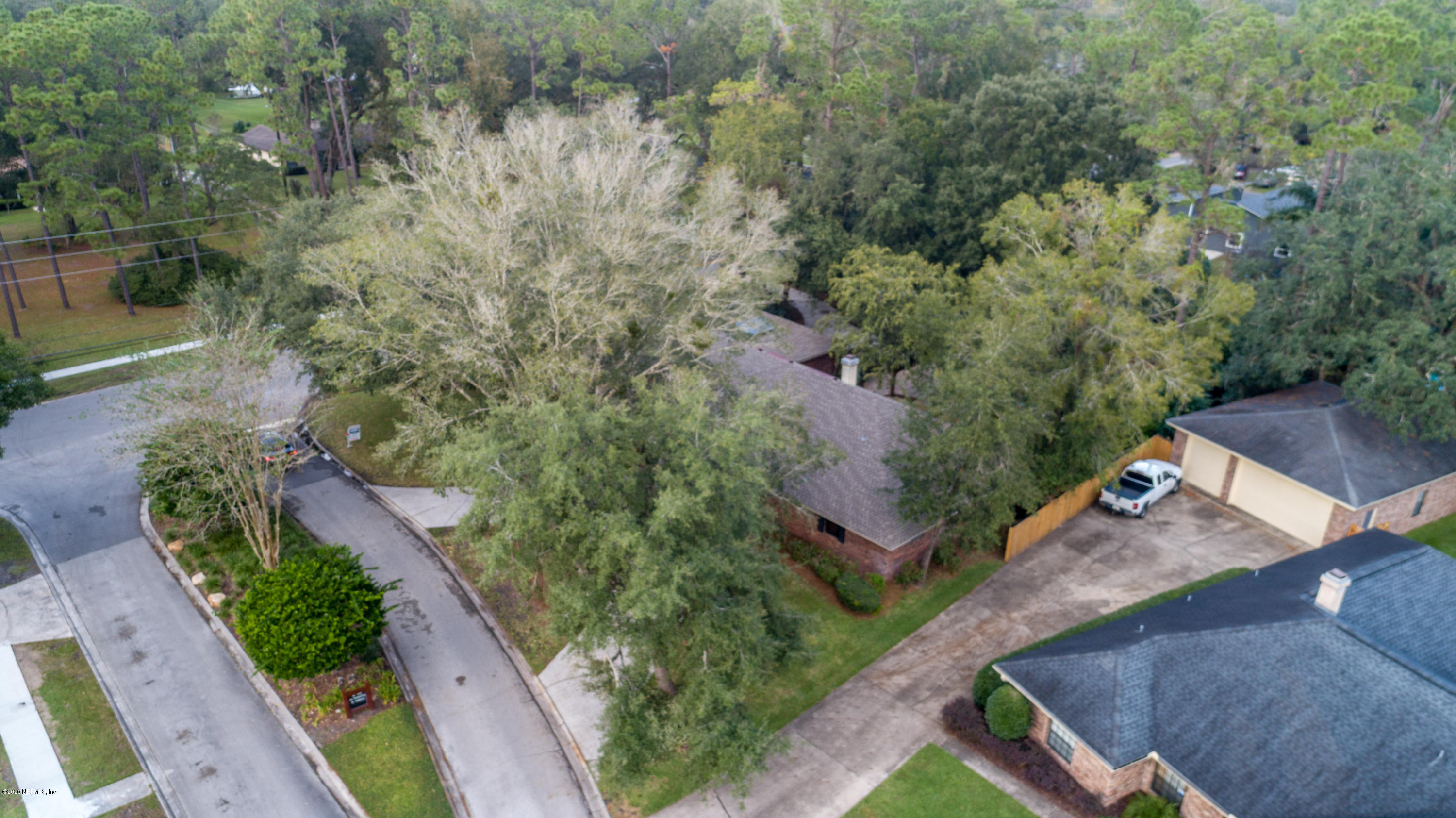3310 Marbon Road Jacksonville, FL 32223 - Photo 55 of 65 Aerial Front - Tree Shaded Home
