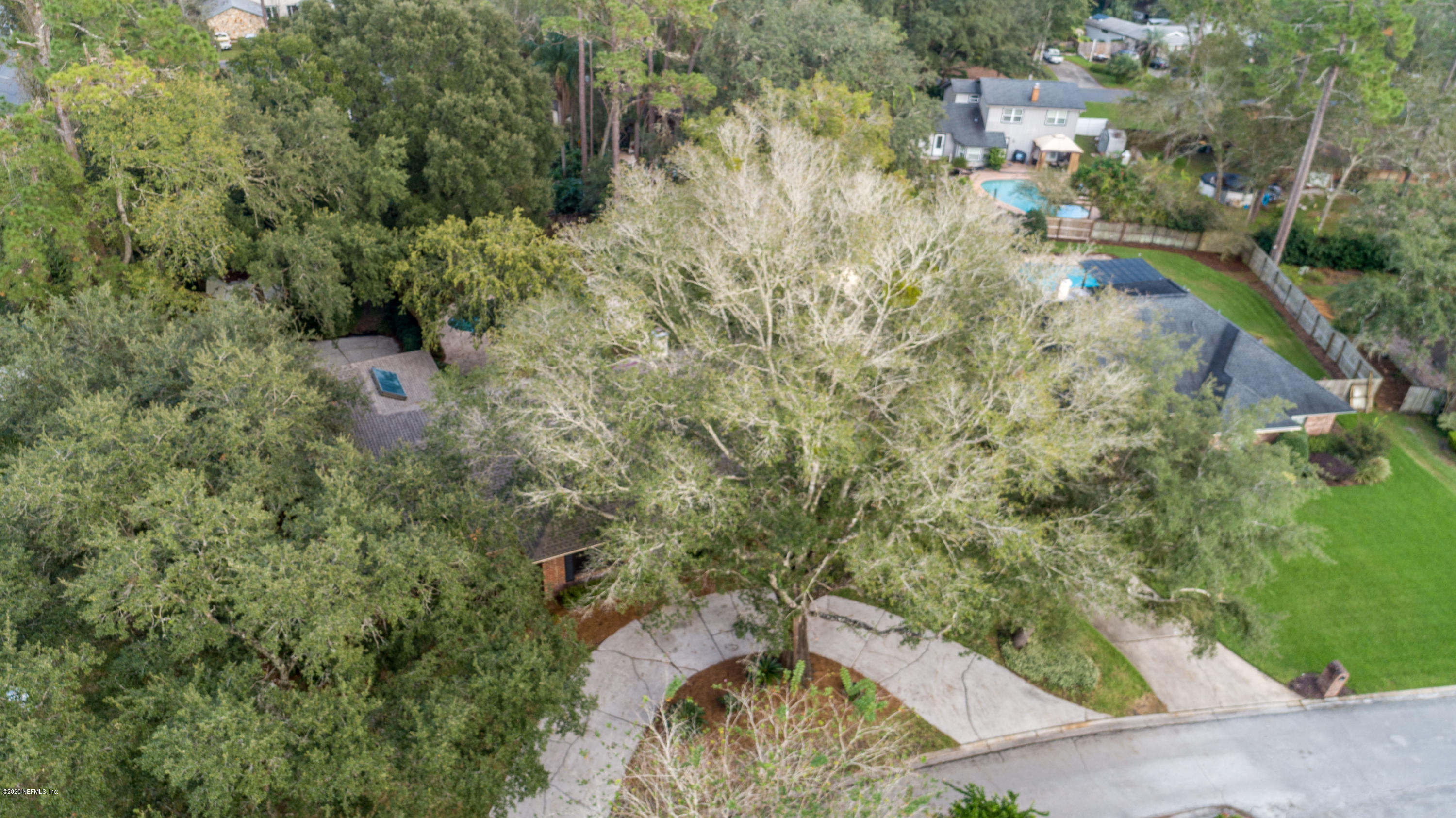 3310 Marbon Road Jacksonville, FL 32223 - Photo 57 of 65 Aerial Front View 3