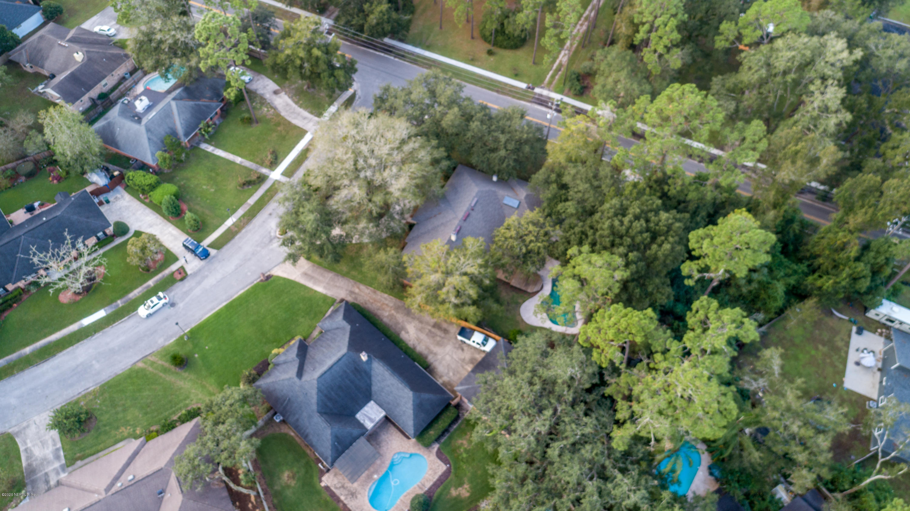 3310 Marbon Road Jacksonville, FL 32223 - Photo 62 of 65 Aerial Rear View