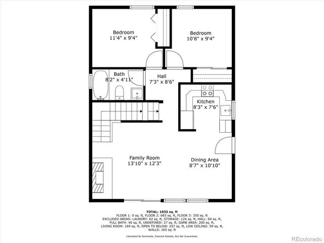 a picture of a floor plan