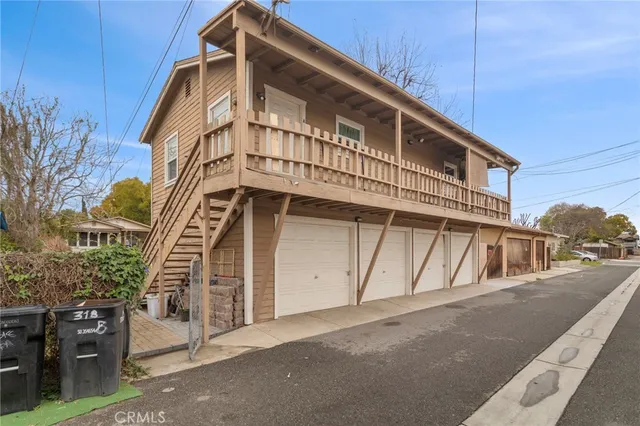 a building with a large windows