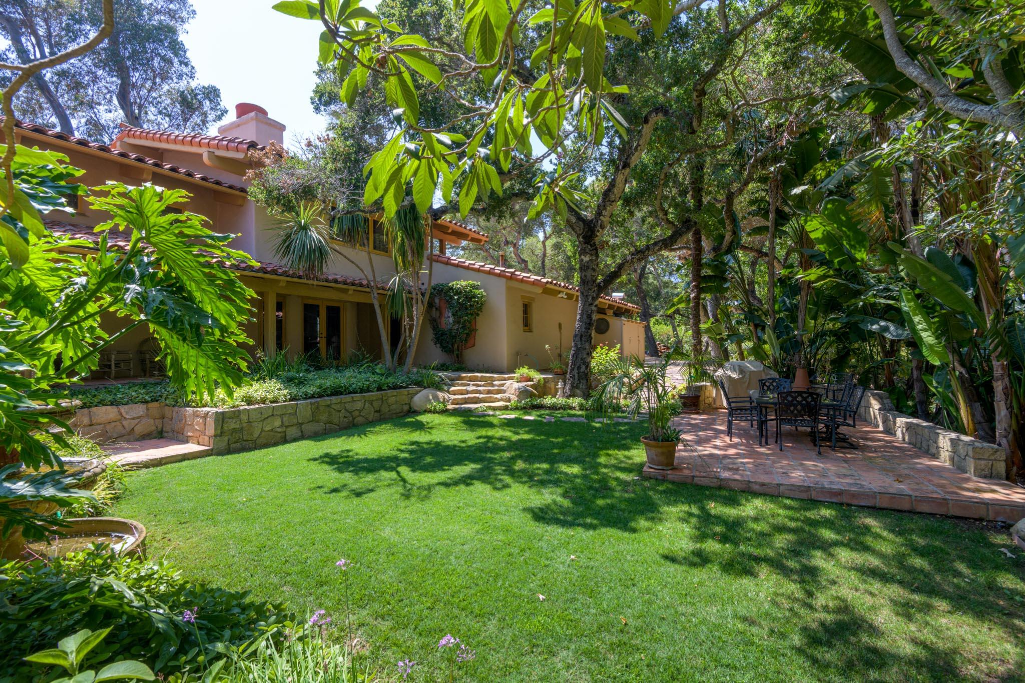 601 San Ysidro Road Santa Barbara, CA 93108 - Photo 24 of 31 a view of house with a backyard