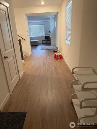 a view of livingroom with toys