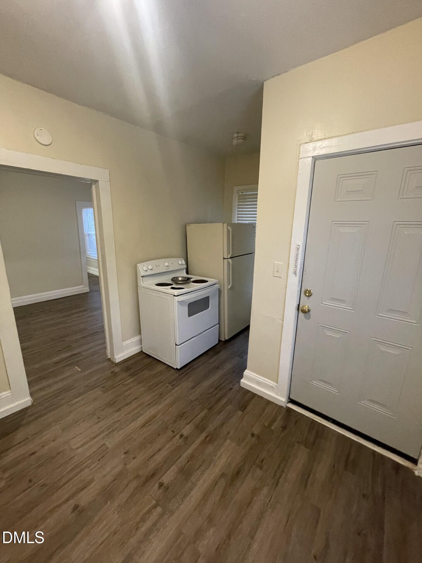 305 Kennedy Street Raleigh, NC 27610 - Photo 13 of 13 a view of kitchen with wooden floor