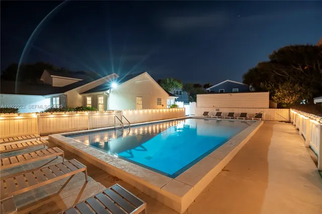a view of a lake with a beach
