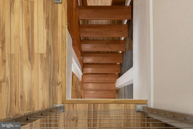 an aerial view of a house with garden space and outdoor space