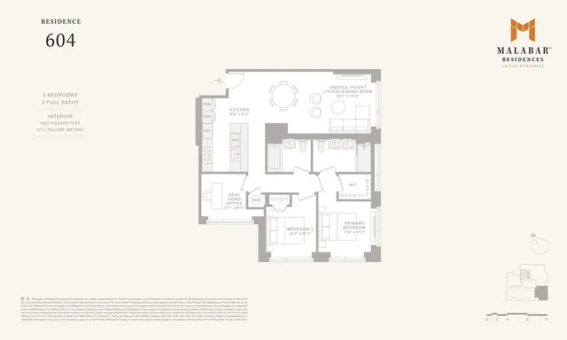 $3,620,000 | 126 East 57th Street, Unit 604 | Midtown East