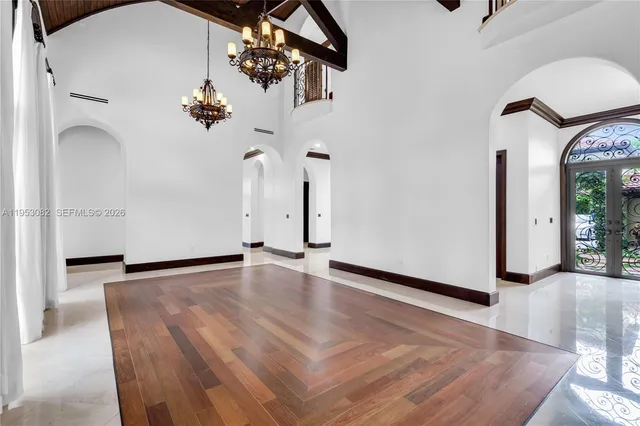 a view of entryway with a front door