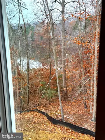 a view of a door in the balcony