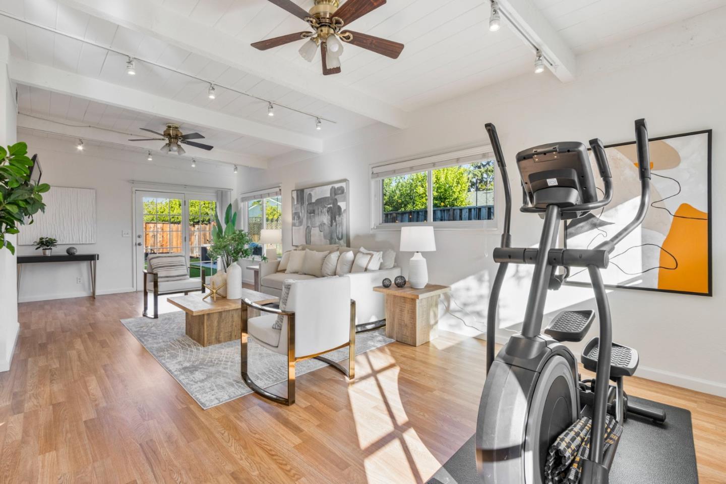 618 Azule Avenue San Jose, CA 95123 - Photo 22 of 48 a living room with furniture and a wooden floor