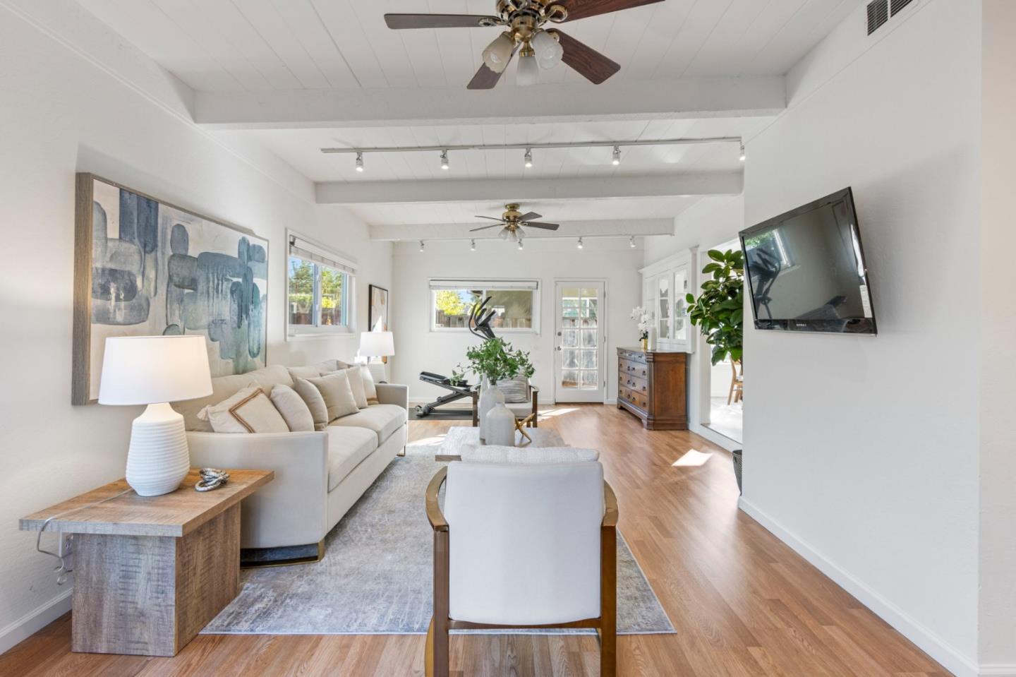 618 Azule Avenue San Jose, CA 95123 - Photo 25 of 48 a living room with furniture and a flat screen tv