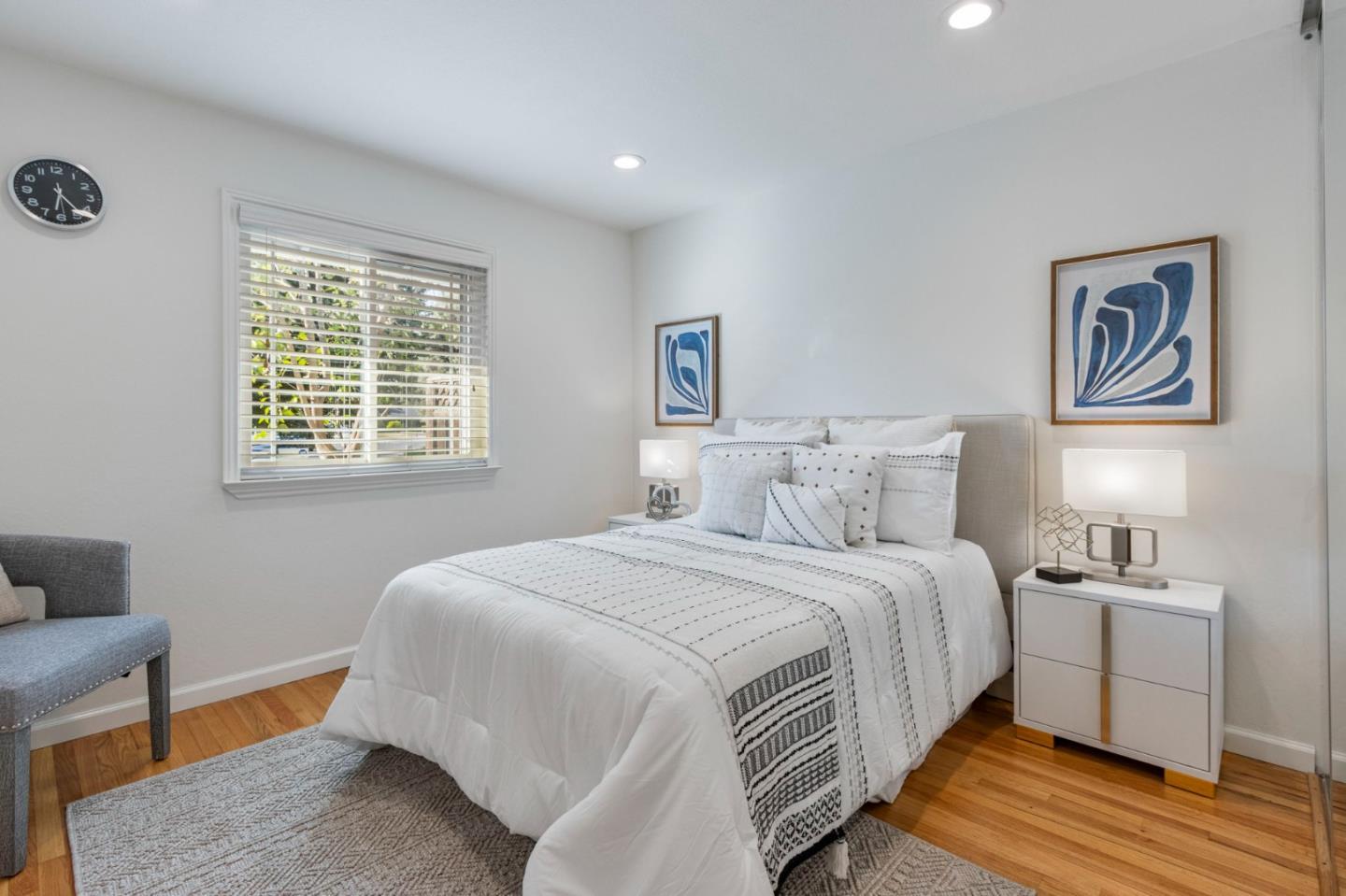 618 Azule Avenue San Jose, CA 95123 - Photo 34 of 48 a bedroom with a bed and a table