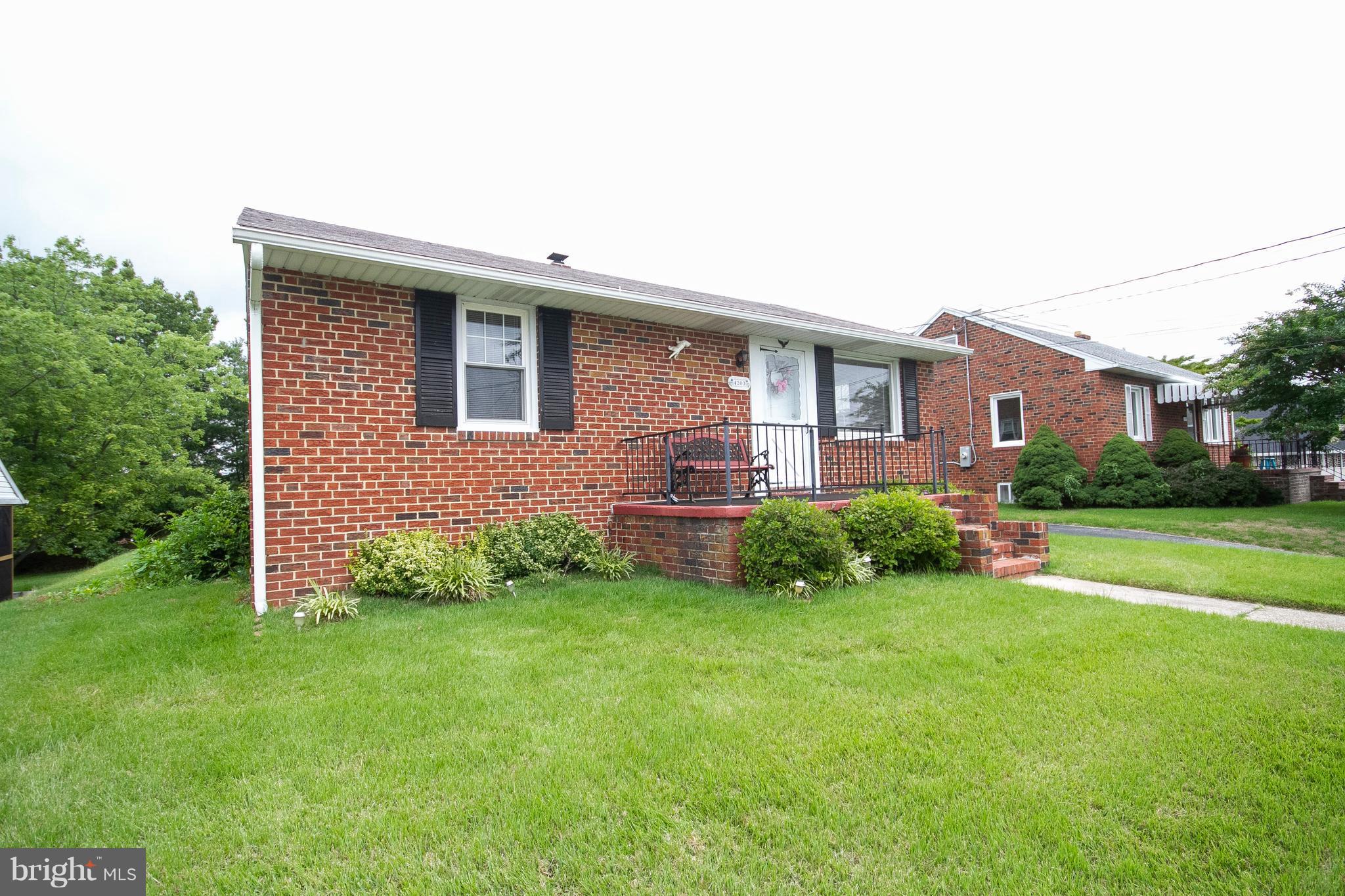 4203 Darleigh Road Baltimore, MD 21236 - Photo 1 of 30 FRONT PORCH MEASURES 12' X 07'!