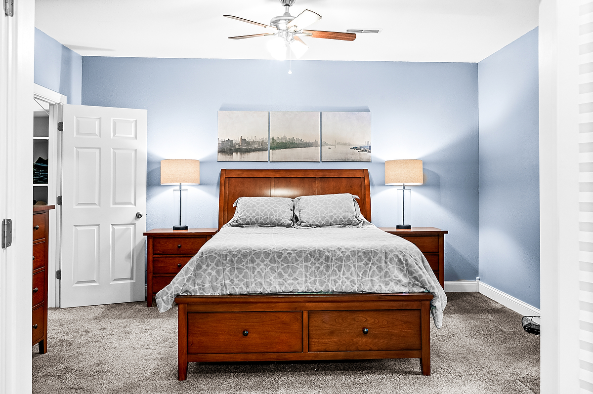 2296 Deer Ridge Court Carlock, IL 61725 - Photo 41 of 59 a bedroom with a bed and closet