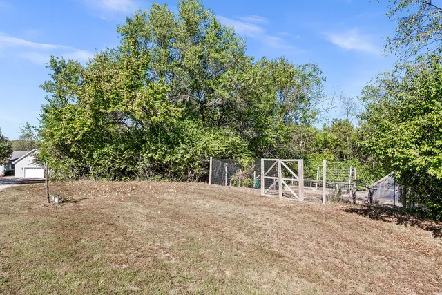 a view of a house with a tree and a yard
