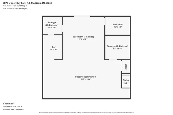 $512,900 | 7877 Upper Dry Fork Road, Madison, IN 47250