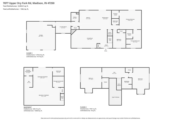 $512,900 | 7877 Upper Dry Fork Road, Madison, IN 47250