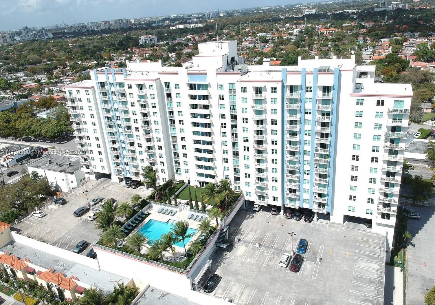 3000 Coral Way, Unit 521 Miami, FL 33145 - Photo 24 of 24 an aerial view of city with ocean