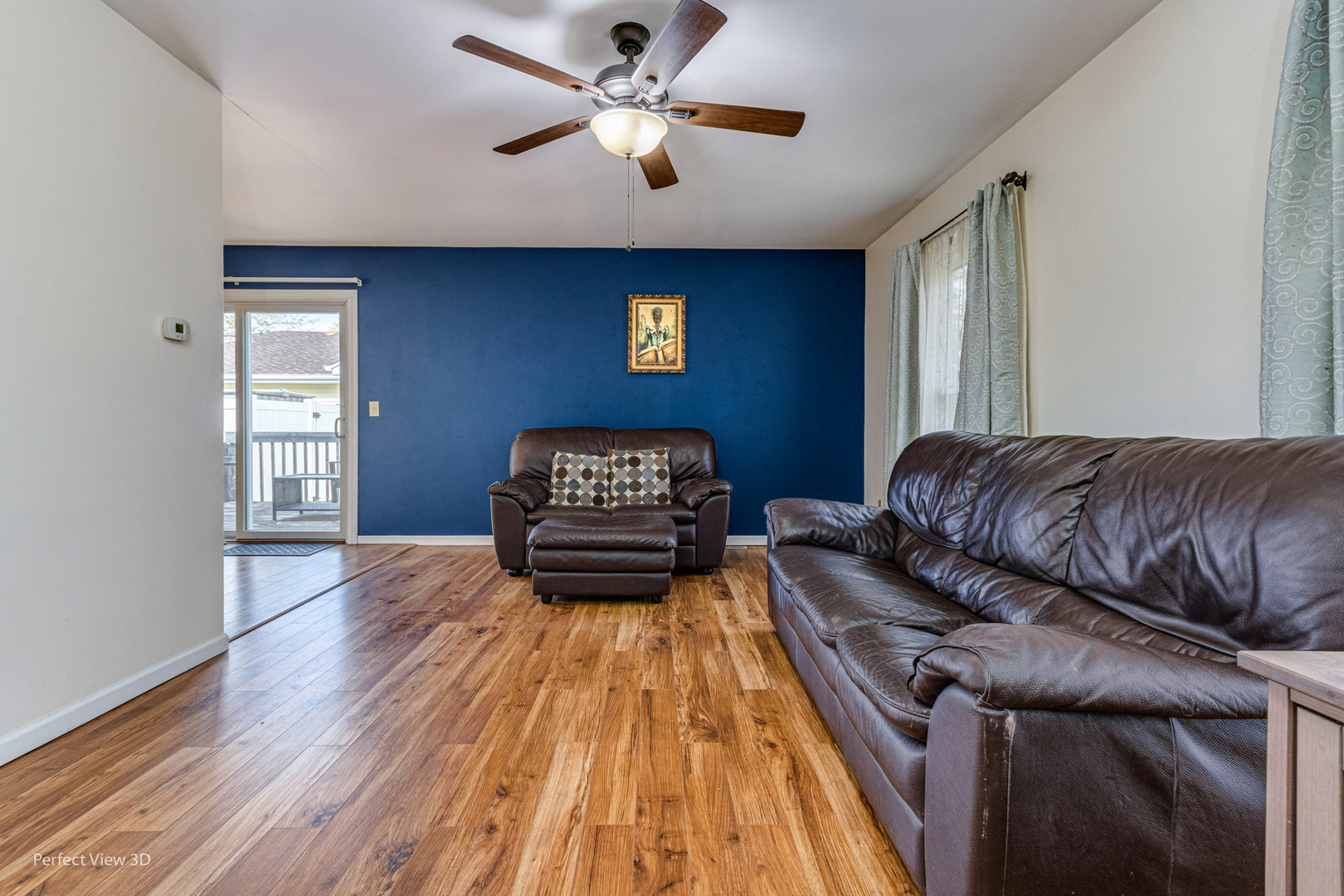 12 Roulock Road Montgomery, IL 60538 - Photo 4 of 17 a living room with furniture and a wooden floor