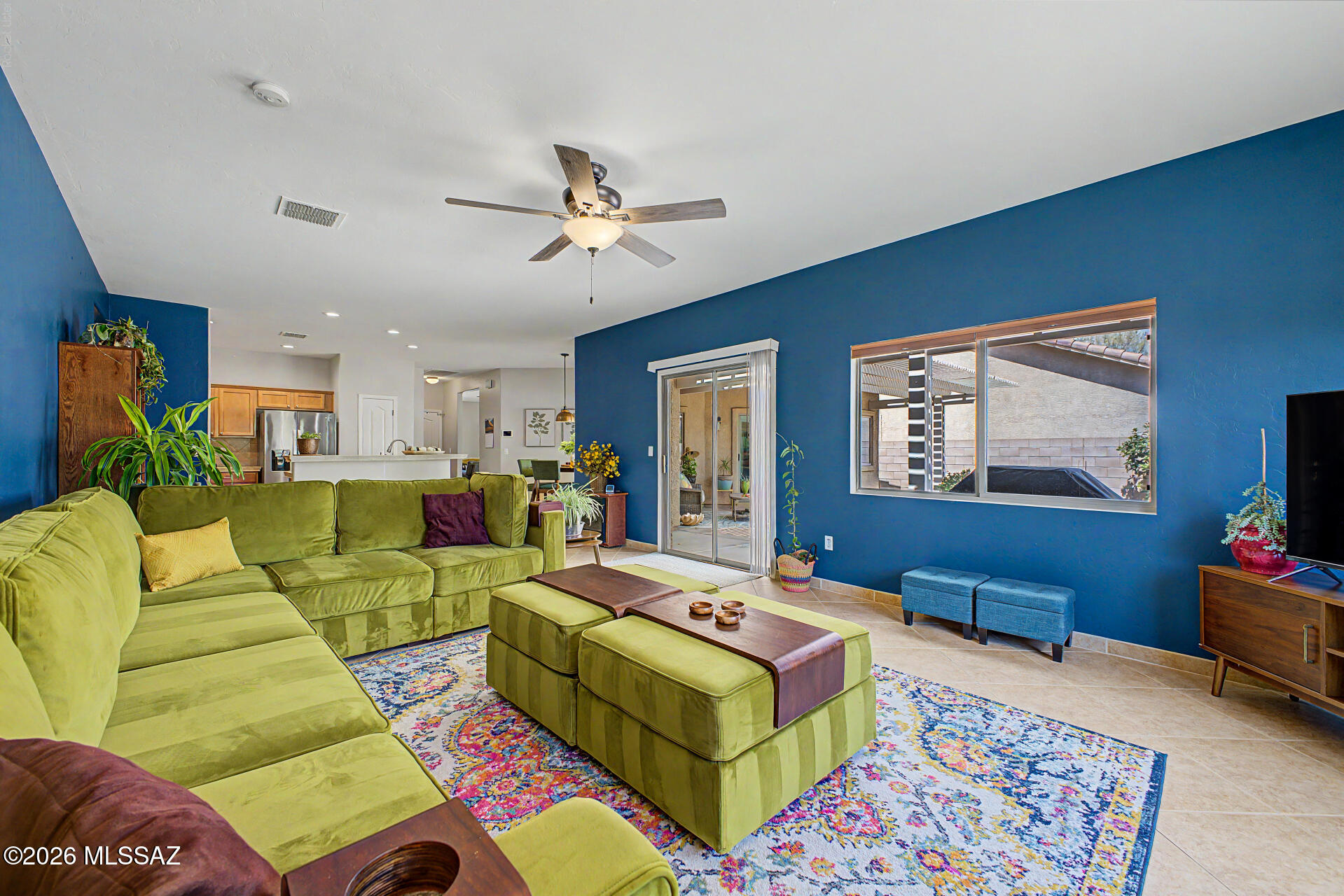 3664 East Northern Dancer Road Tucson, AZ 85739 - Photo 20 of 42 Family Room with Backyard Access