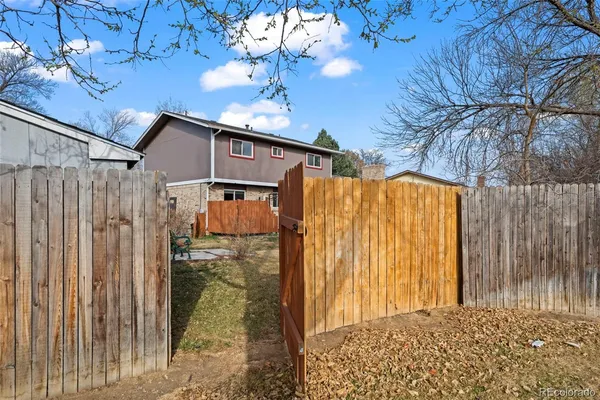 a view of a house with a outdoor space