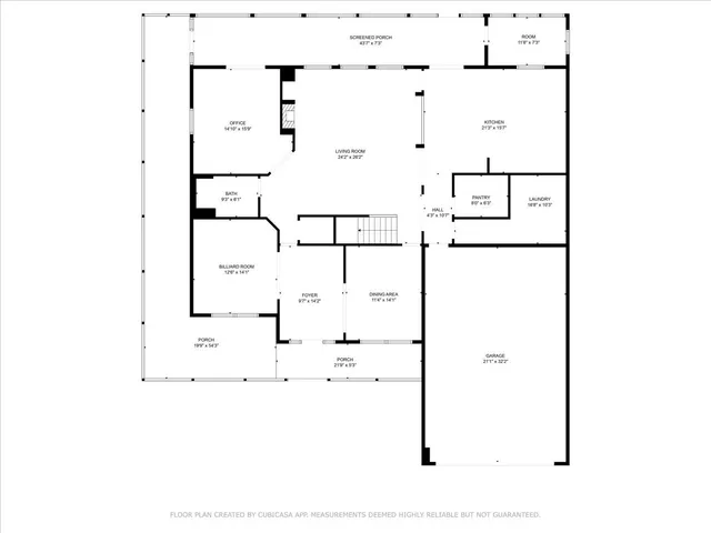 a picture of a floor plan