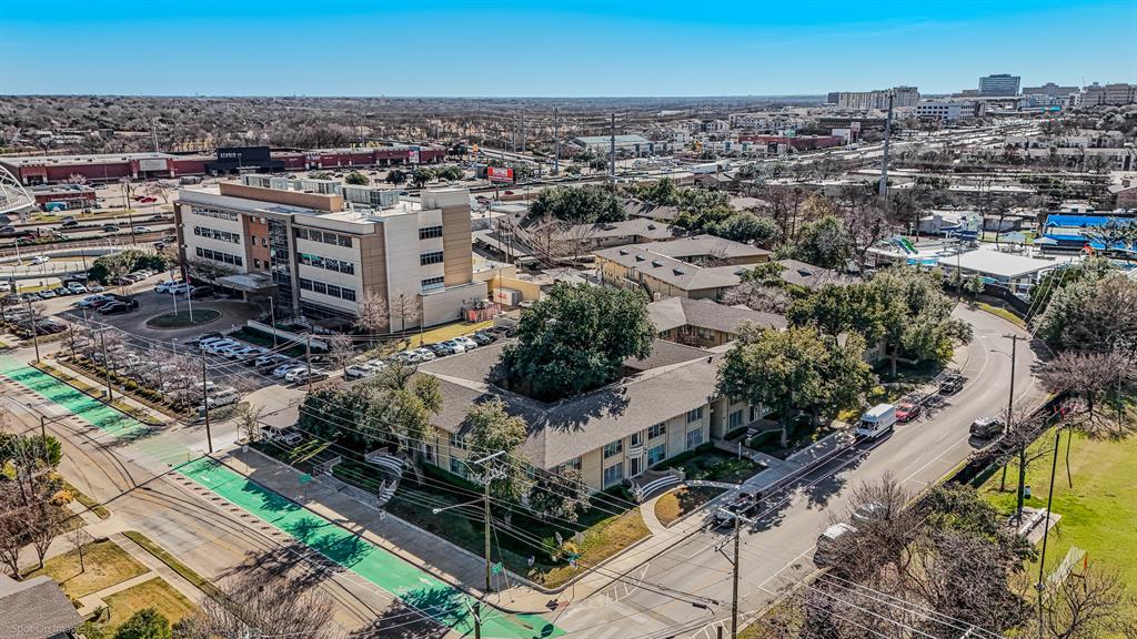 7910 Northaven Road, Unit B Dallas, TX 75230 - Photo 16 of 27 an aerial view of multiple house