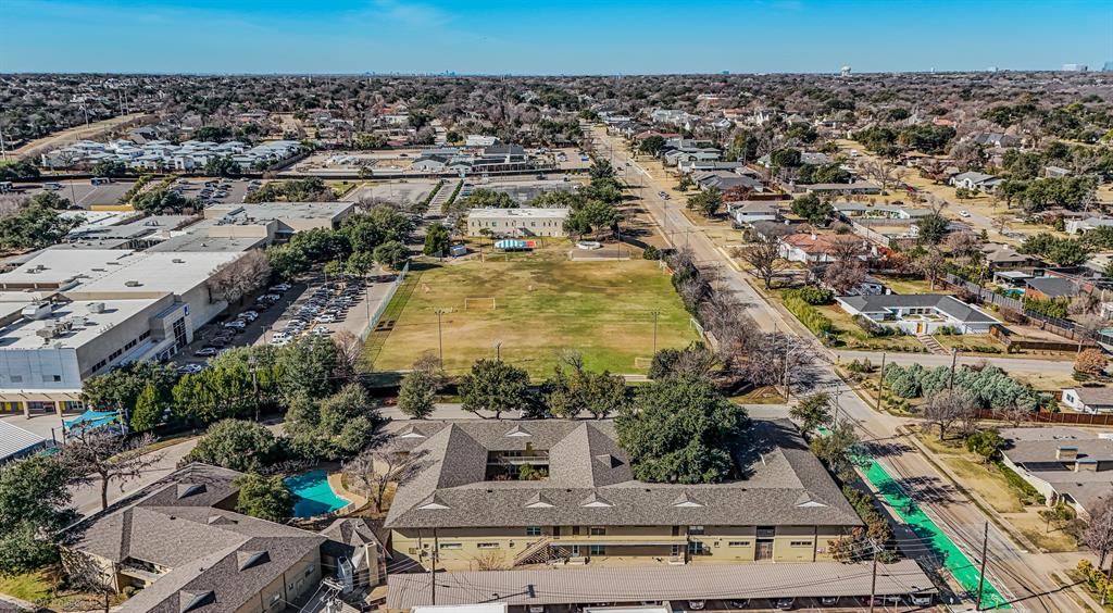 7910 Northaven Road, Unit B Dallas, TX 75230 - Photo 22 of 27 an aerial view of a house