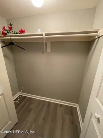 a view of a room with dryer and washer