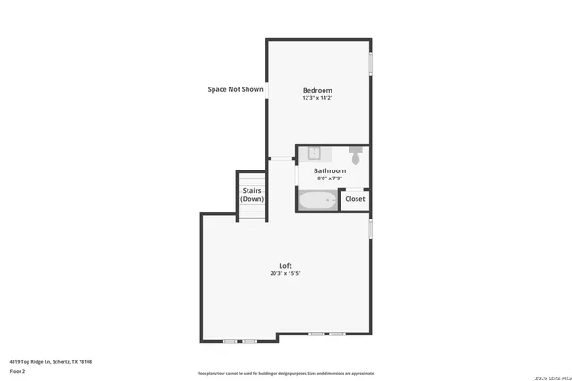 $425,000 | 4819 Top Ridge Lane, Schertz, TX 78108