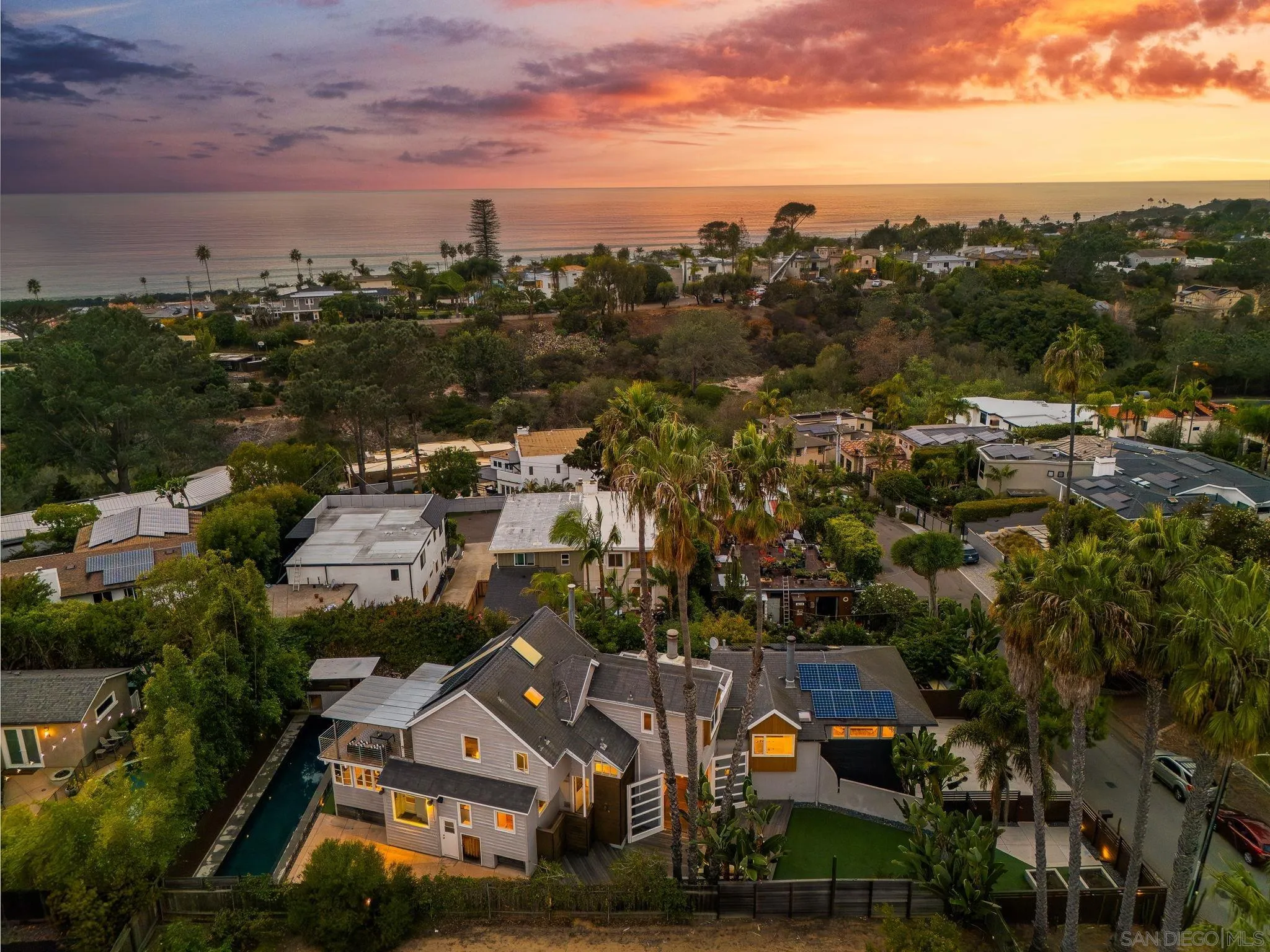 445 Sheffield Avenue Cardiff, CA 92007 - Photo 3 of 62 an aerial view of multiple house