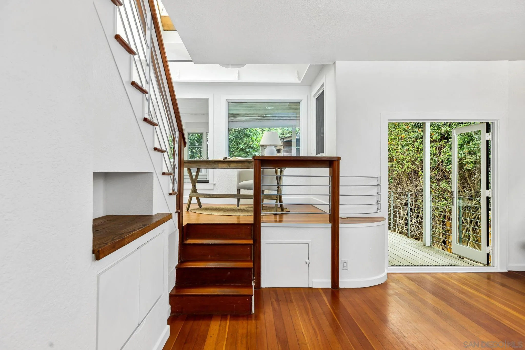 445 Sheffield Avenue Cardiff, CA 92007 - Photo 32 of 62 a view of entryway and hall with wooden floor