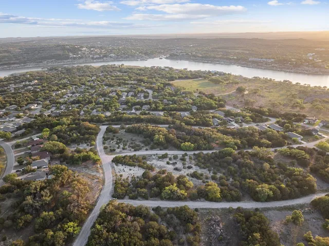 a view of city and ocean
