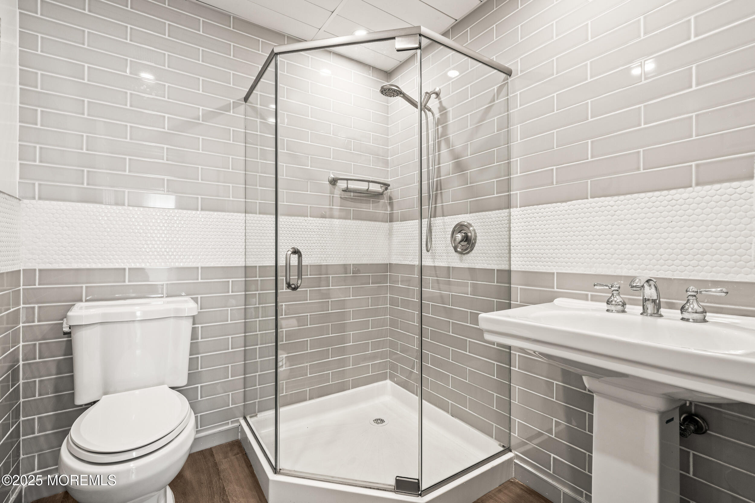 18 Abbott Avenue Ocean Grove, NJ 07756 - Photo 27 of 84 a bathroom with a sink toilet and shower