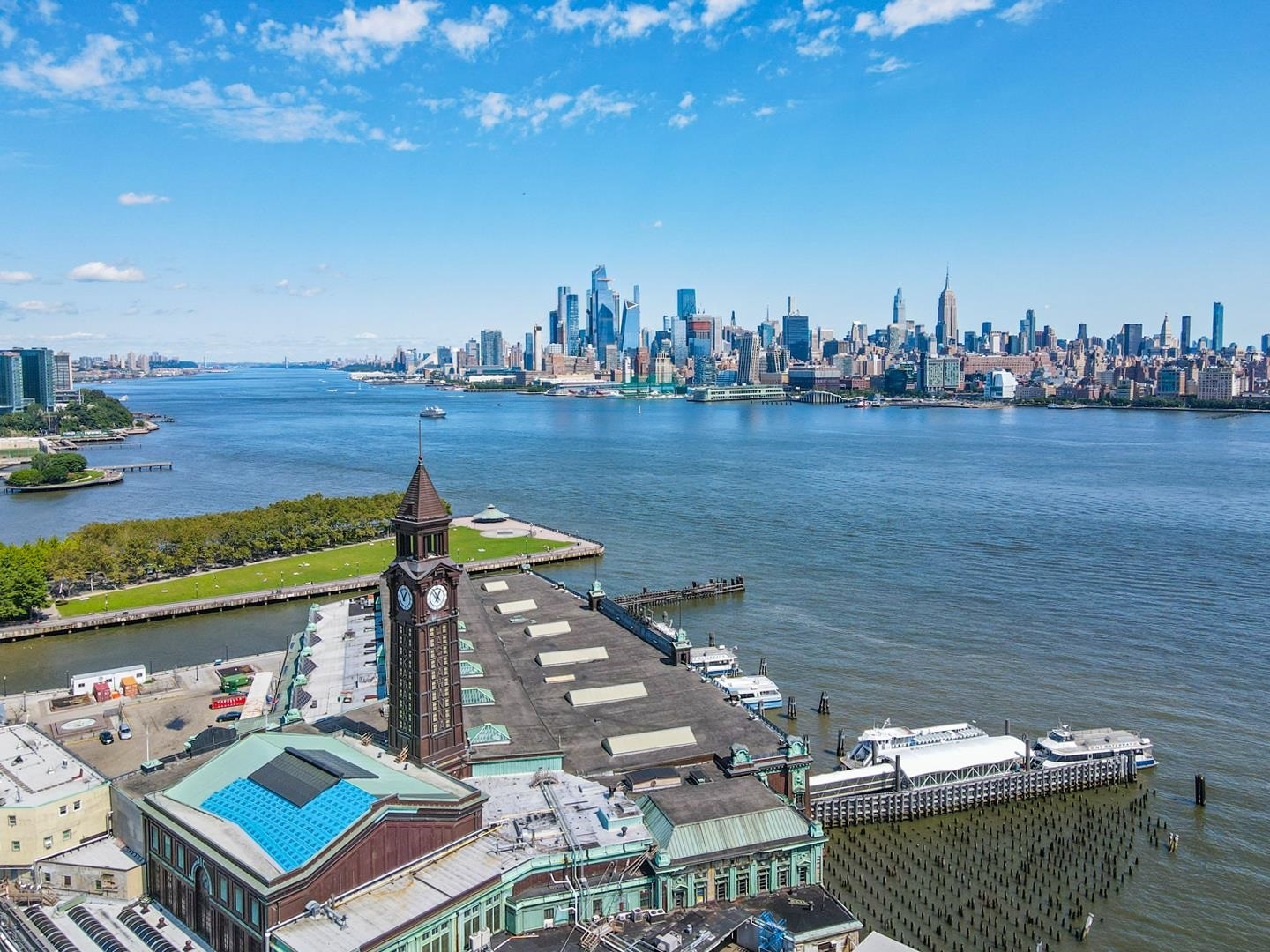 1500 Washington Street, Unit 8T Hoboken, NJ 07030 - Photo 41 of 50 a view of a terrace with chairs and a table