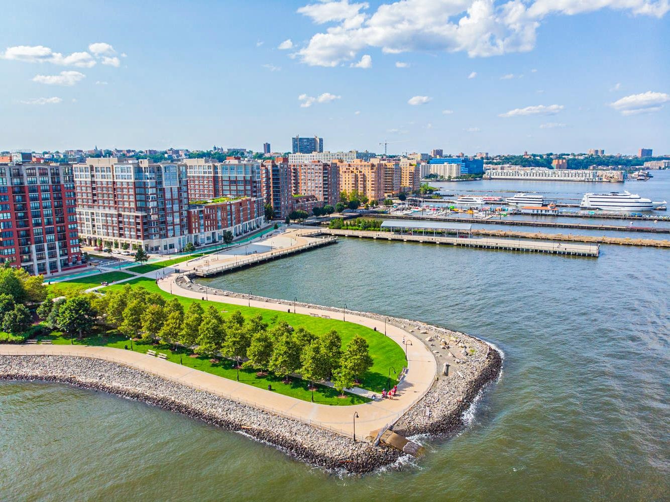 1500 Washington Street, Unit 8T Hoboken, NJ 07030 - Photo 44 of 50 a view of a swimming pool with a terrace
