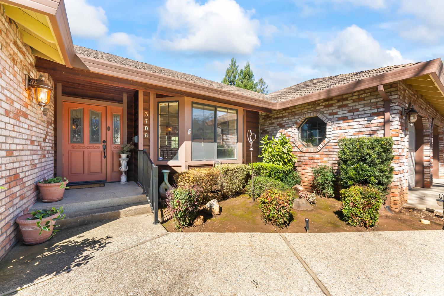 3708 Millbrae Road Cameron Park, CA 95682 - Photo 3 of 48 a front view of a house with outdoor seating