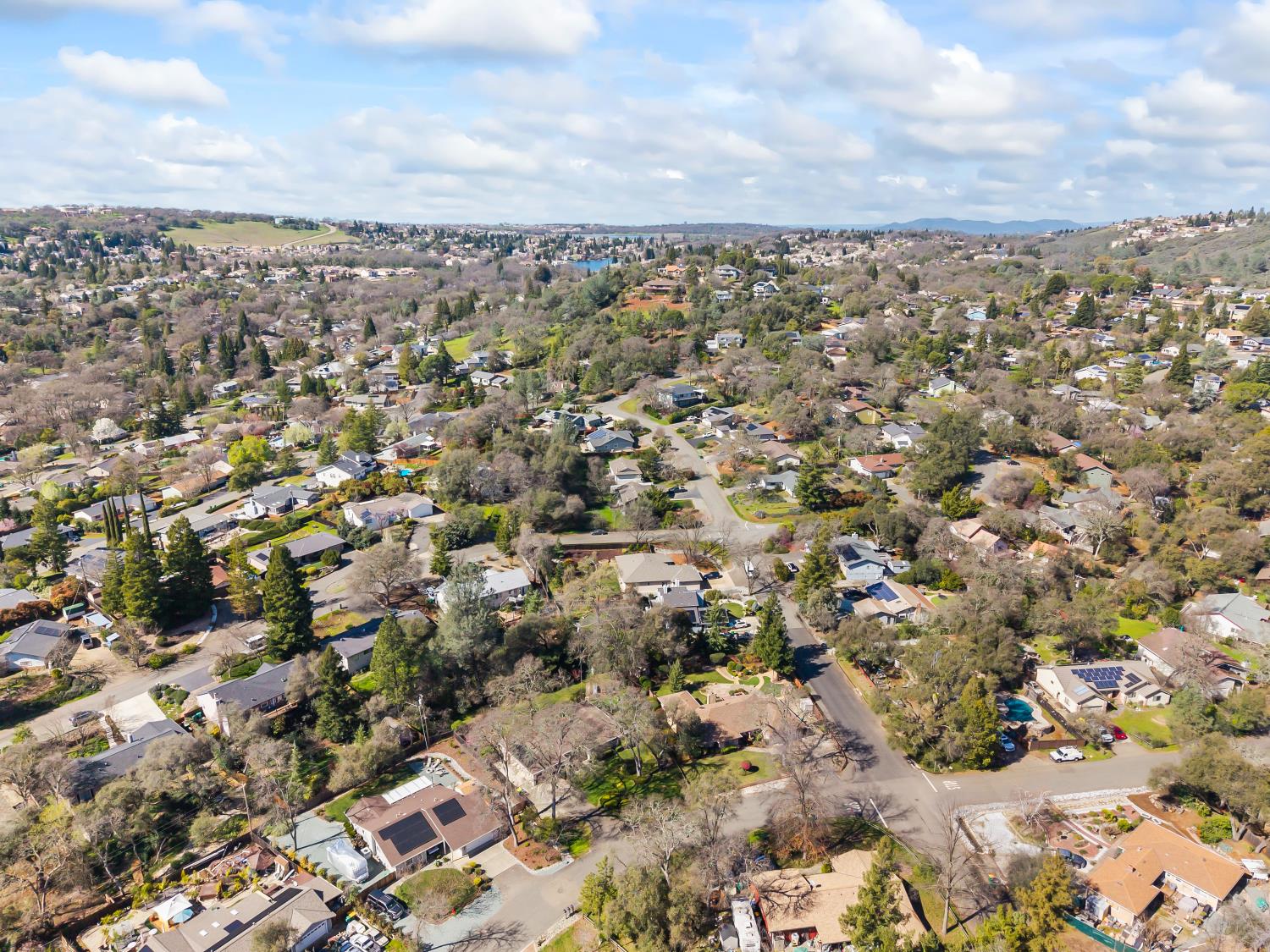 3708 Millbrae Road Cameron Park, CA 95682 - Photo 48 of 48 an aerial view of a residential houses with city view