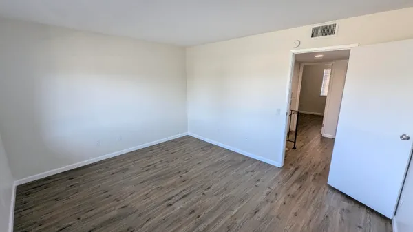 wooden floor in an empty room