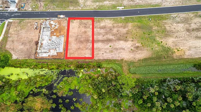 a view of outdoor space with garden