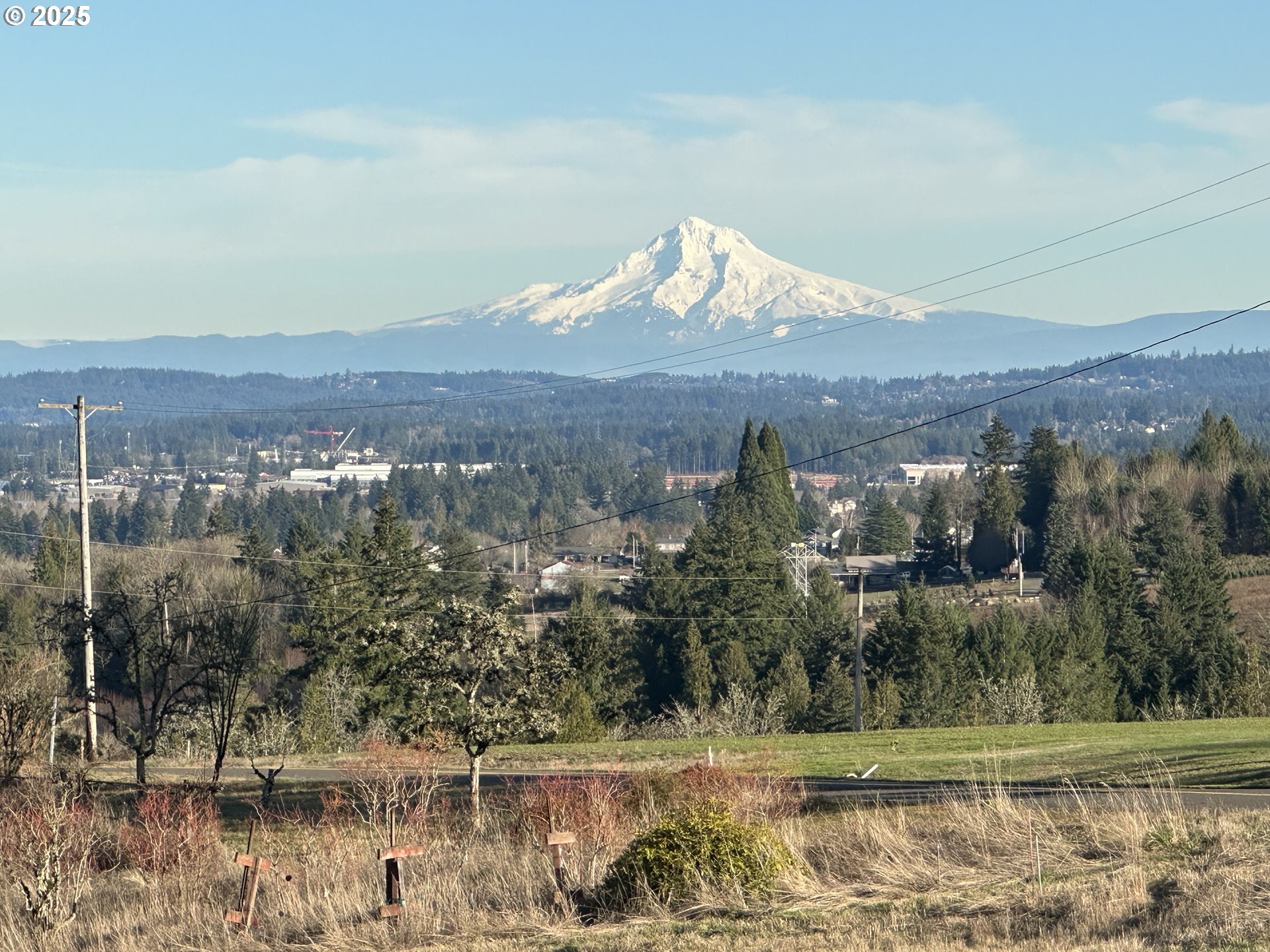 21007 Southwest Kruger Road Sherwood, OR 97140 - Photo 3 of 18 a view of a lake with mountains in the background